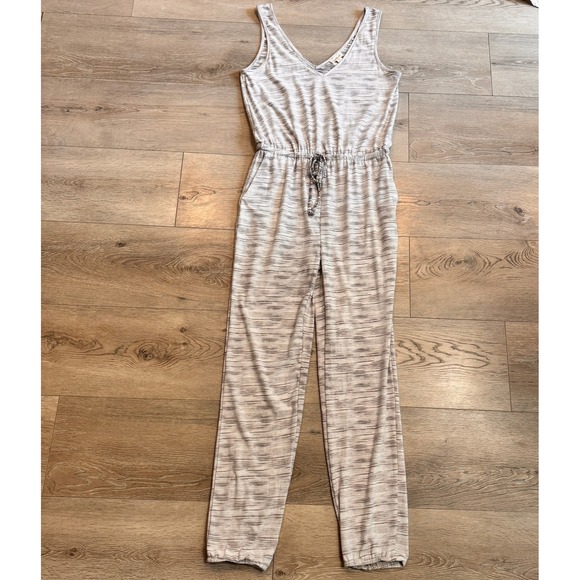 Hem & Thread Jumpsuit‎ Sleeveless Casual Romper Comfy Lounge Wear Size Small - Picture 1 of 10